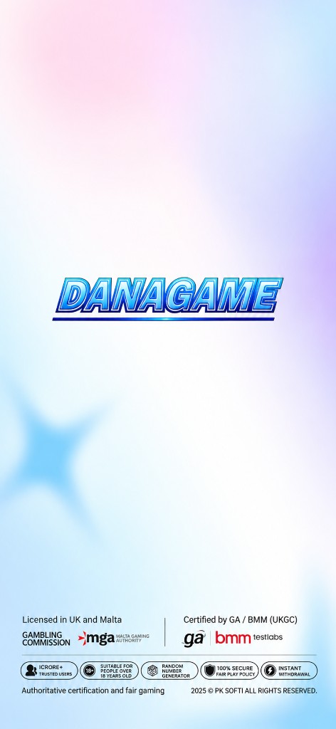 Branding splash screen Dana Game